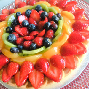 Fresh fruit tart